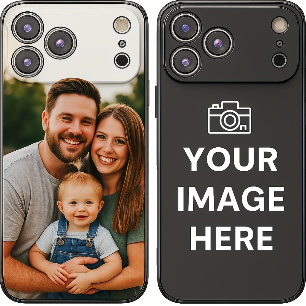 Phone Cases With Pictures - Cover Morbida in Silicone Personalizzabile Fai-da-te