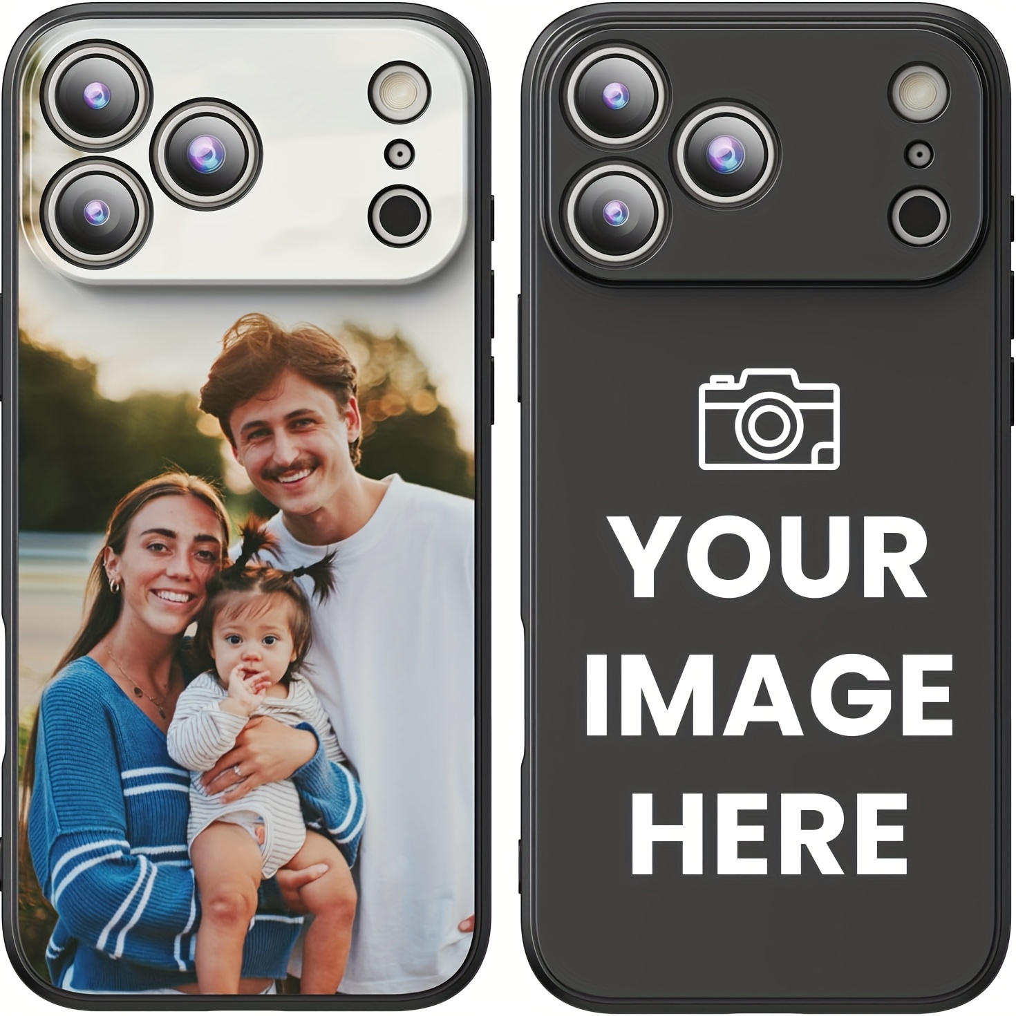 Phone Cases With Pictures - Custodia morbida smerigliata personalizzata con foto