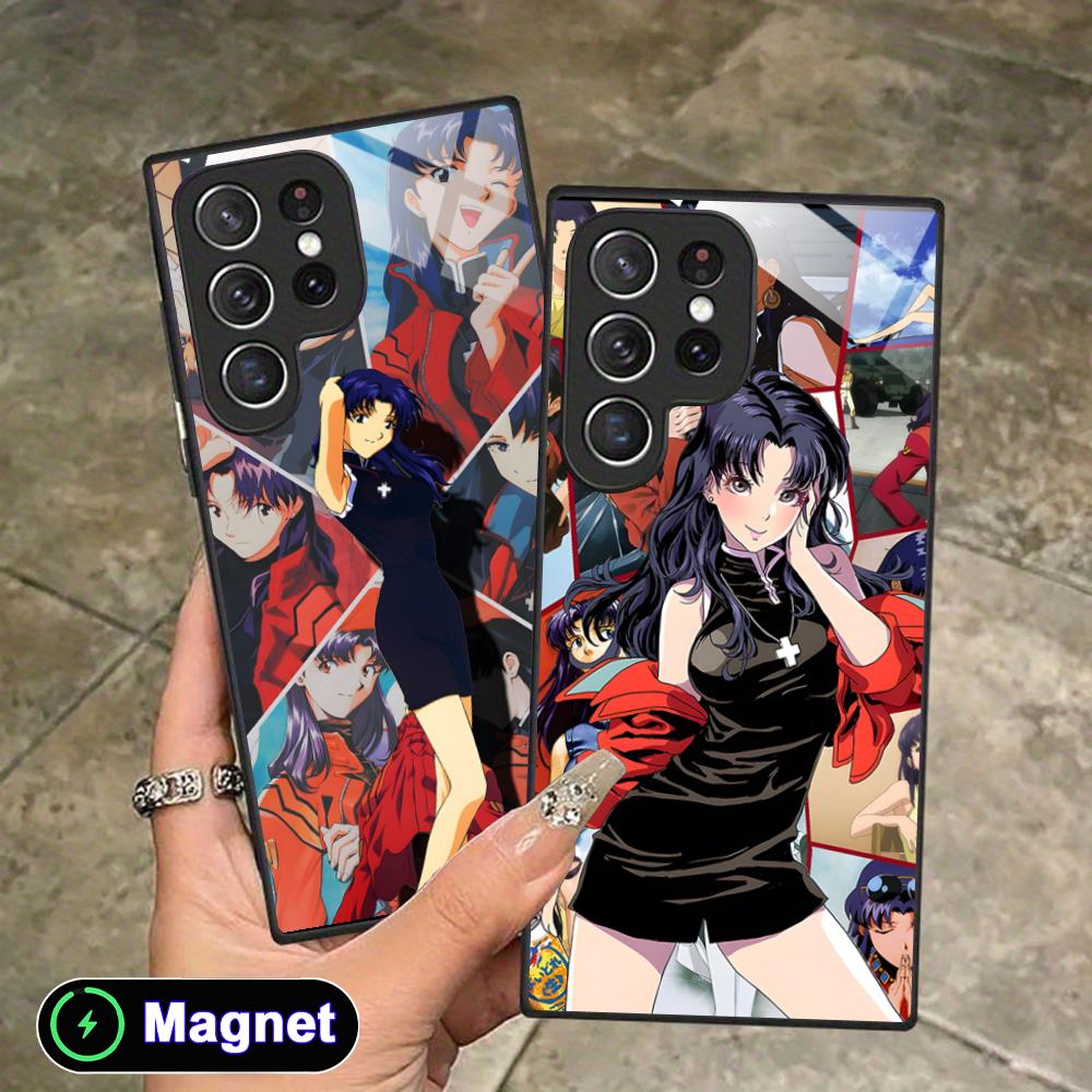 Phone Cases With Magnet - Cover Magnetica in Vetro EVAN Misato