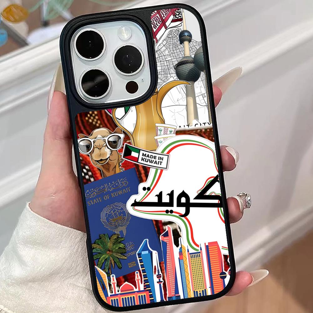 Phone Cases Kuwait - Custodia per cellulare con bandiera del