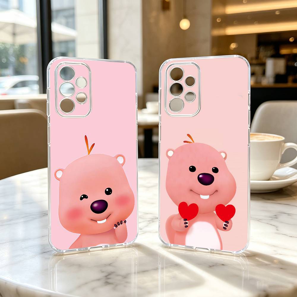 Phone Cases Loopy - Custodia per telefono trasparente in silicone
