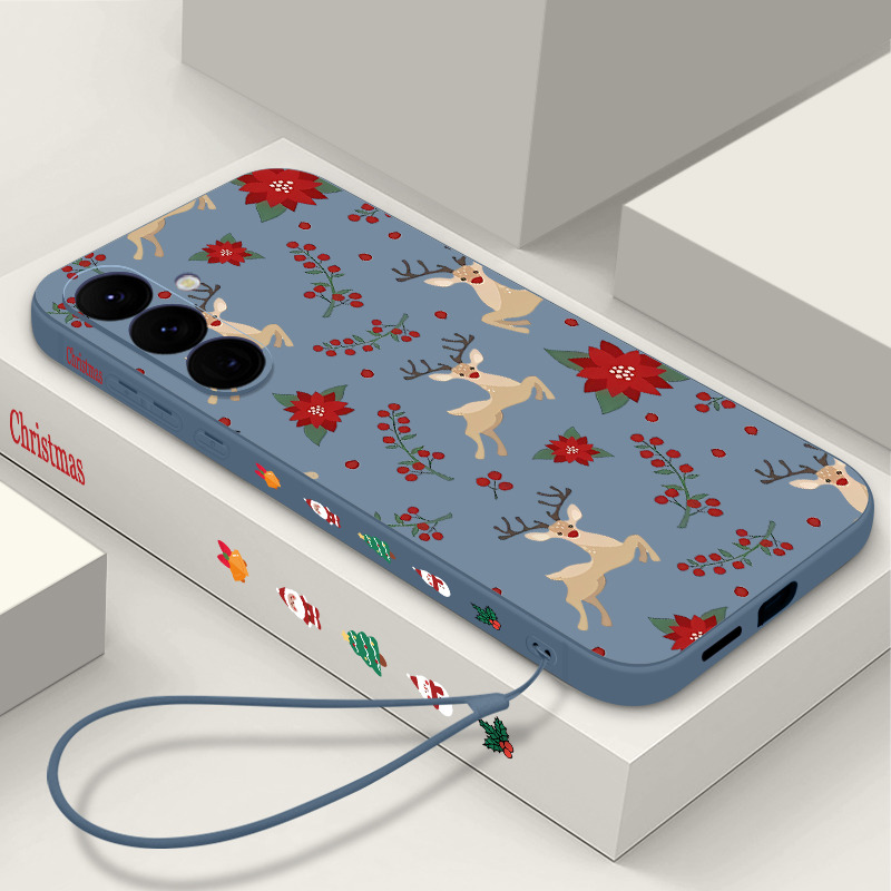 Phone Cases Red Deer - Custodia per telefono con motivo fiori