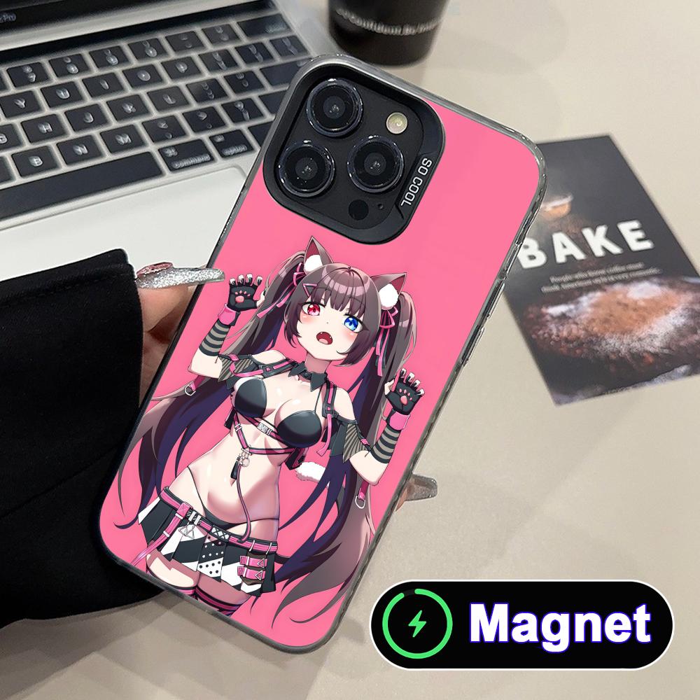 Phone Cases With Magnet - Custodia per telefono Godness Nero per