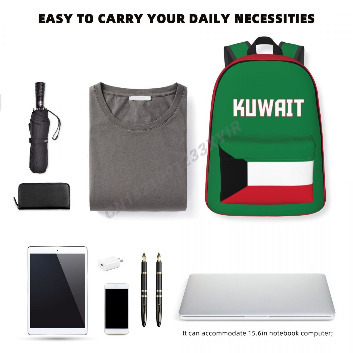 Zaino unisex Bandiera del Kuwa - Phone Cases Kuwait recensione e prezzo