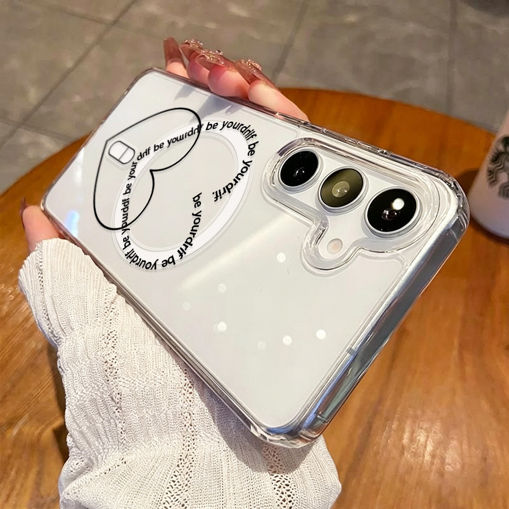 Cover Trasparente a Cuore per  - Phone Cases Magsafe recensione e prezzo
