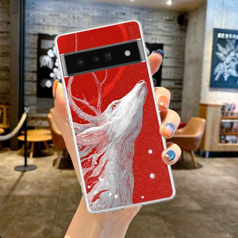 Cover per Telefono Google Pixe - Phone Cases Red Deer recensione e prezzo