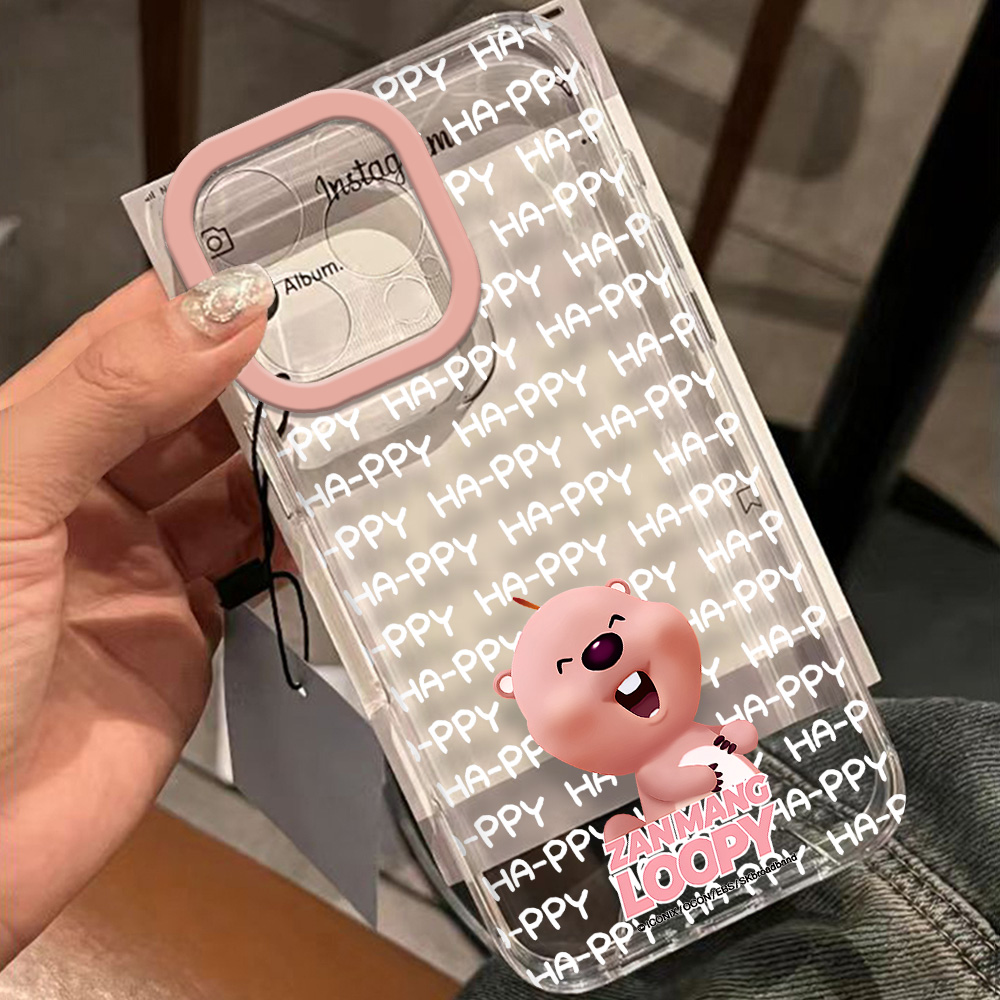 Custodia per telefono rosa con - Phone Cases Loopy recensione e prezzo