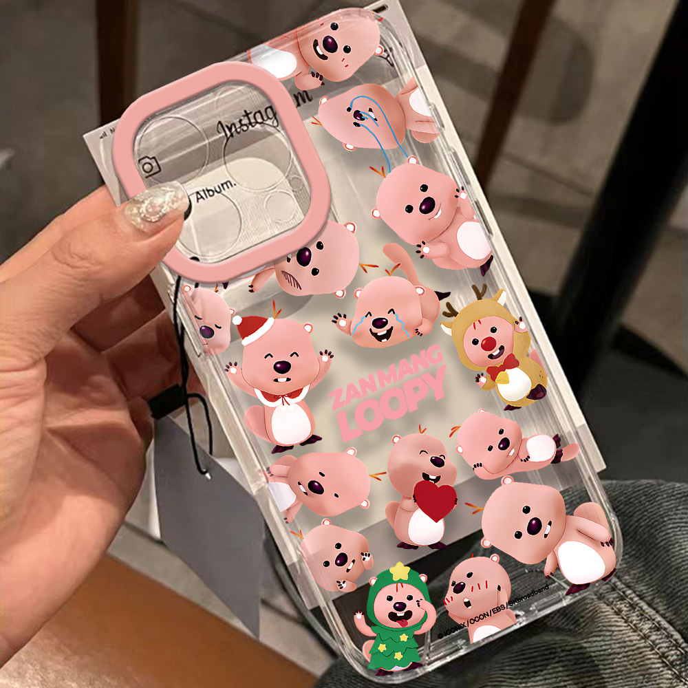 Custodia per telefono rosa con - Phone Cases Loopy recensione e prezzo