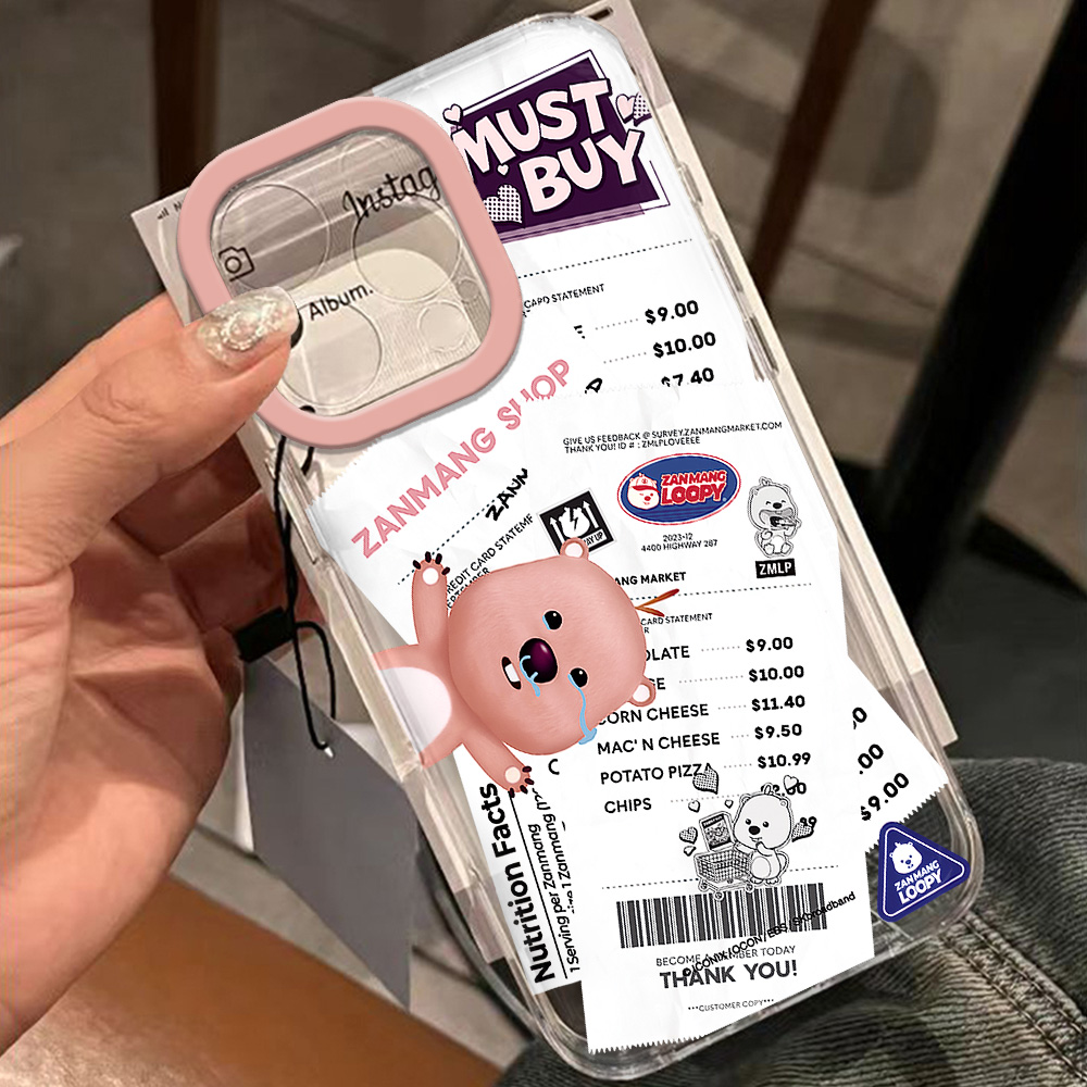 Custodia per telefono rosa con - Phone Cases Loopy recensione e prezzo