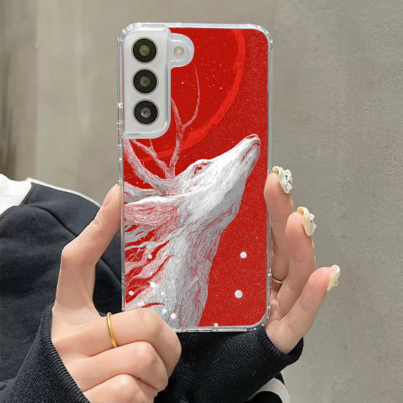 Cover Trasparente per Samsung  - Phone Cases Red Deer recensione e prezzo